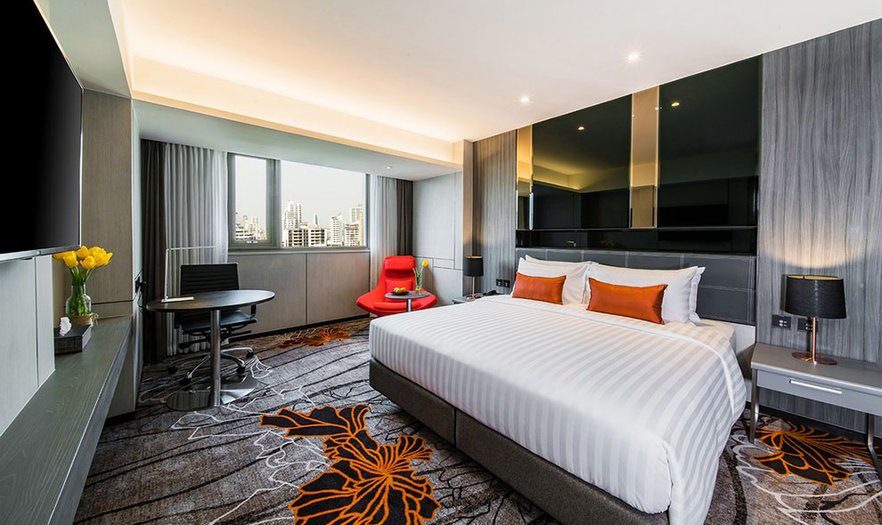 タイ国際航空利用 ☆ホテル JAL シティ バンコク☆スタンダードルーム（朝食付き）で過ごす バンコク2泊4日｜往路発:午前/復路発:選択